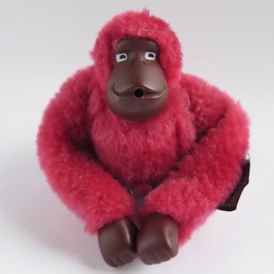 Kipling Schlüsselanhänger ROTER AFFE ''RICHARD'' #5 | Medium 6,5 cm | Kipling Tasche Keychain