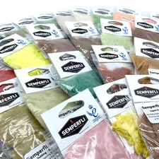 SEMPERFLI KAPOK DUBBING - Dry Fly Tying Material - 28 Colors Available NEW!