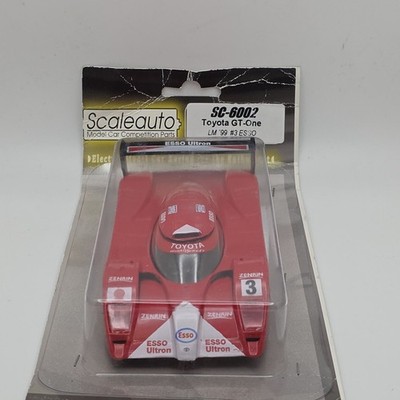Scaleauto SC-6002 Toyota GT-One TS020 #3 ESSO Le Mans 1999 1/32 Slotcar Neu in OVP