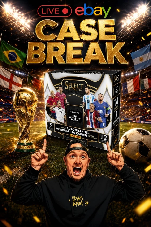 Select Road to the World Cup CASE BREAK with Midas Dan