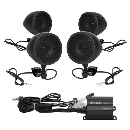 BOSS Audio Systems Motorcycle Bluetooth Speaker System - MCBK470B