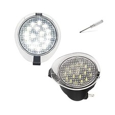 LED Side Mirror Puddle Lights Lamp Compatible with 2007-2021 Tundra 2008-2022