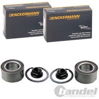 2X Denckermann RADLAGER-SATZ Mit ABS-RING Passend FüR Ford B-MAX Ecosport Fiesta