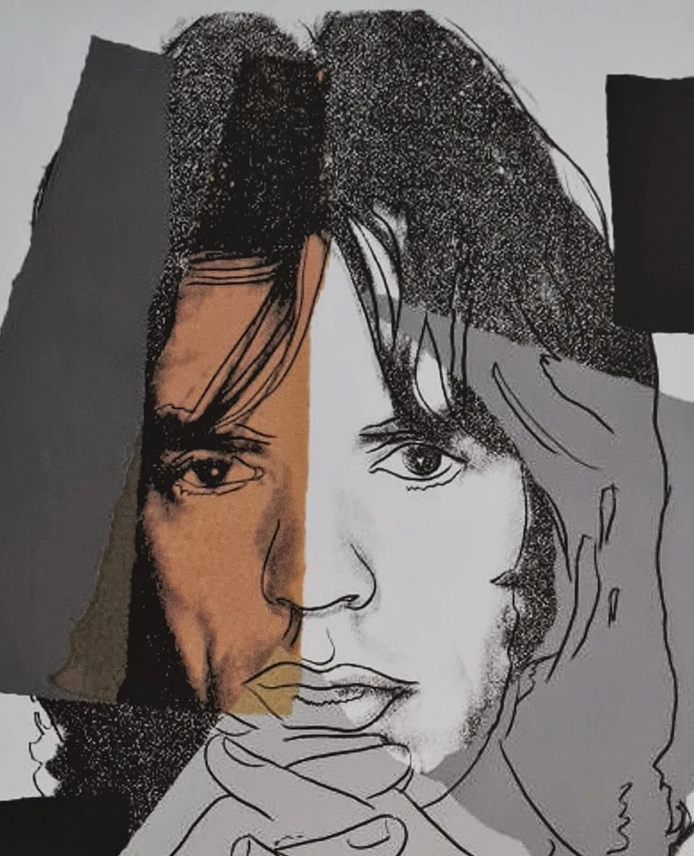 ANDY WARHOL * Mick Jagger *57 x 38*signed lithograph*Kunstdruck*limited # xx/100 - Bild 3 von 4