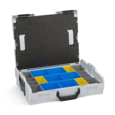 L Boxx System Bosch Sortimo |  L-Boxx 102 grau Gr1 inkl. Insetboxenset BC3