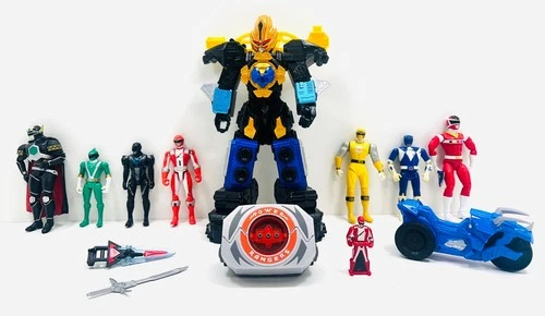 Power Rangers Action Figures - Lot of 12 - Vintage & Modern