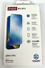 ZAGG InvisibleShield Glass XTR2 Full Screen Protector for Apple iPhone 14 Pro