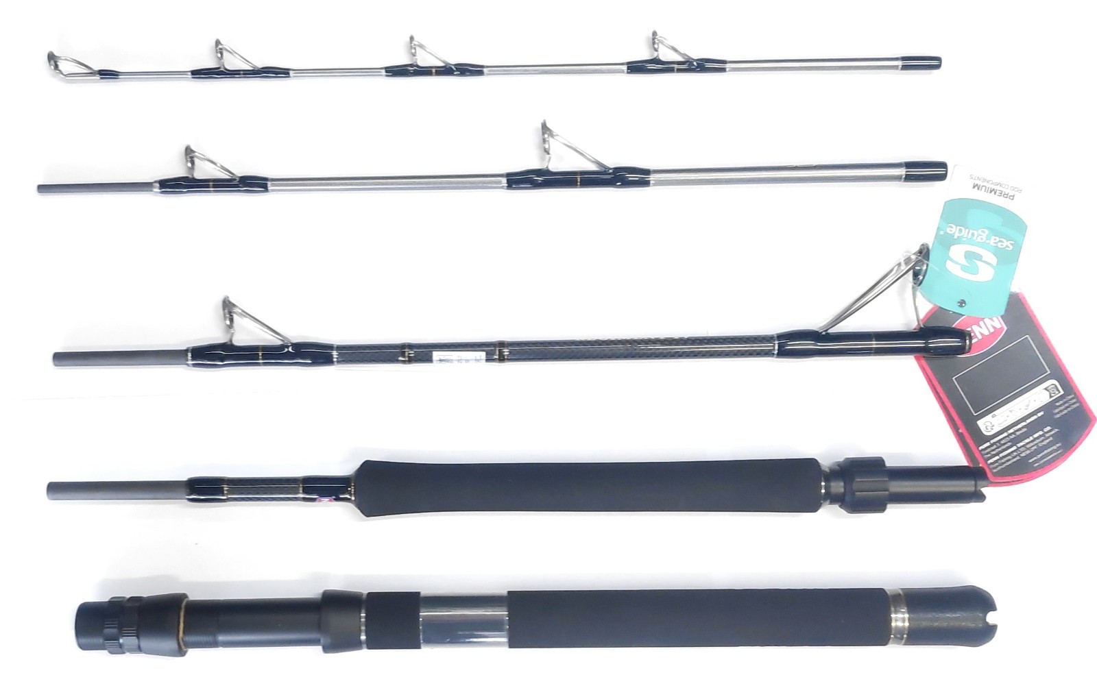 Penn Regiment lV 5-Piece 7` Travel Boat Rod 20-30lb  or 30-50lb +Travel Case