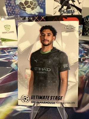 Topps Flagship UCC 2025/26 US-11 Omar Marmoush Ultimate Stage Manchester City