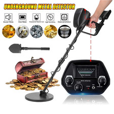Deep Ground Metal Detector For Adults Underwater Beach Yard Waterproof Seeker US