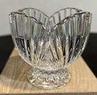 Marquis By Waterford Crystal Scalloped Edge Nautic Shell 3” Votive Candle Holder