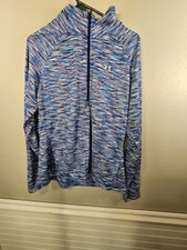 Under Armour women's semi fitted medium zip up all season multi color