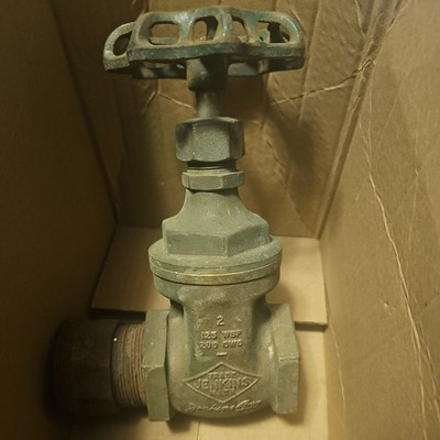 Jenkins 125 WSP 200 OWG Brass 3 Way Valve 2'' Inch B350