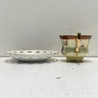 Cosmos Japan Courting Couple Lusterware Cup and Saucer Set 12pc — photo 3