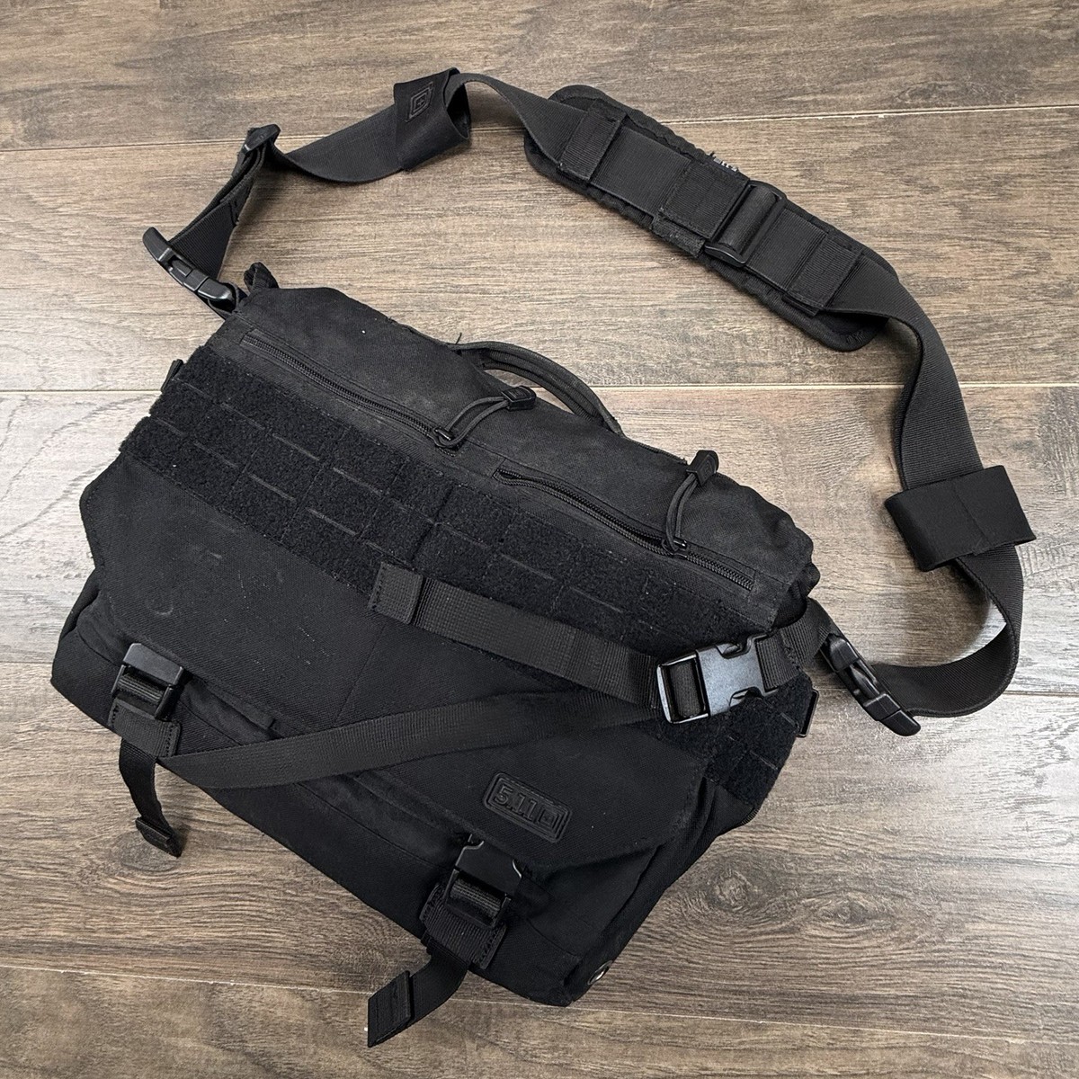 5.11 Messenger Bag Tactical Rush Delivery Black Laptop Patrol