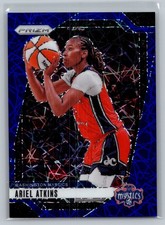 2024 Panini Prizm WNBA #56 Ariel Atkins Blue Velocity Prizms