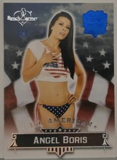 Angel Boris #2 of 2 Made ~ 2015 All American Card ~ 25 Years Bench Warmer