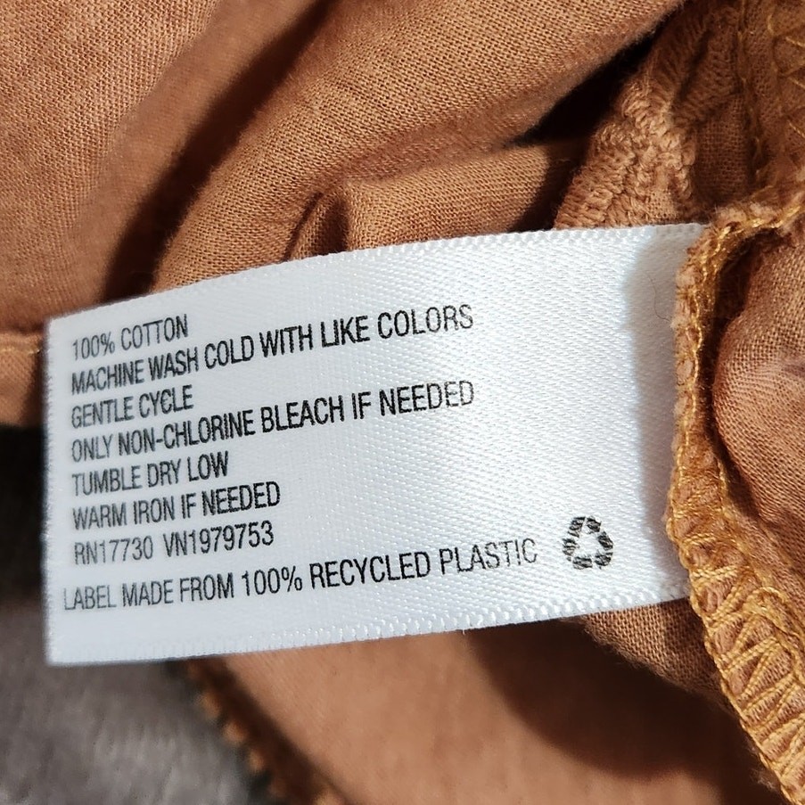 Universal Thread Earthy Orange Brown Embroidered … - image 8