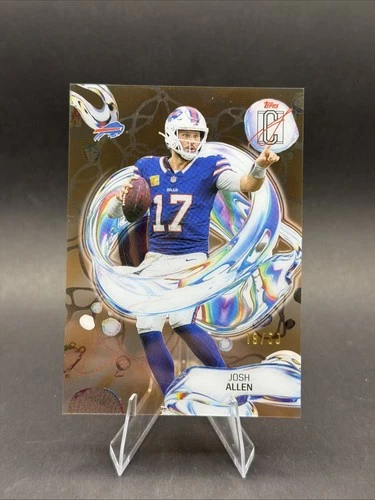2025 Topps Signature Class Josh Allen /50 Buffalo Bills FL-4