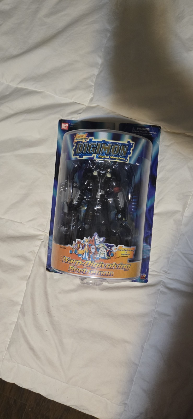 Figura Beelzemon Bandai Digimon Digital Monsters Warp-Digivolving CIB Sellada