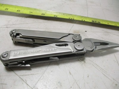 n73) Vintage Original Leatherman Wave Multi Tools W/Sheath