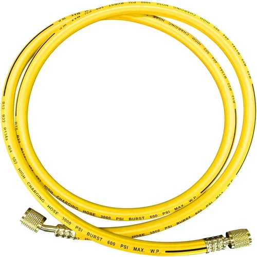 59" R134A Refrigerant Charging Hose, 1/4 SAE Thread HVAC Refrigerant Tube, 600 P