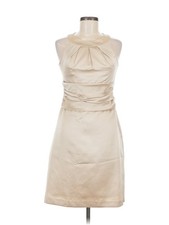 David's Bridal Women Ivory Cocktail Dress 6