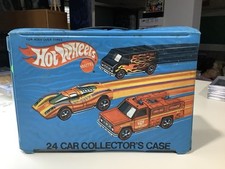 Vintage 70  s And 80  s Hot Wheels Lot 24 Pieces W/Vintage Case  READ 
