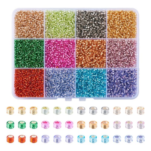 Lot De 100 Perles Anciennes En Verre Tchèque Vintage - 6mm, Turquoise/marron, Rondes Et Plates