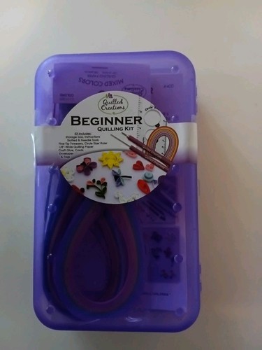Quilled Creations Beginner Quilling Kit Tweezer Tool Kit Paper