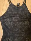 Aqua Bloomingdales Brand Girls Dress Big Kid Size XS, Black And Gold Party Twirl — photo 5