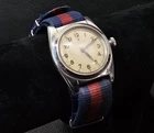 Vintage 1942 Rolex Oyster Perpetual Stainless Steel Bubble Back Watch (2940)