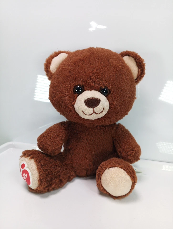 RARE Build a Bear Workshop Buddies Brown Teddy Bear Stuffed Plush 8” Toy Plushy - Image 4 of 4