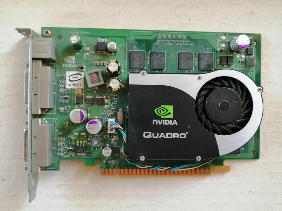 Scheda video NVIDIA Quadro FX 1700 DVI DUAL HEAD 512MB PCI-E x16 Dell 0RN034 - Immagine 2 di 4