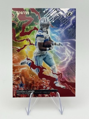 2025 Topps⚡️Resurgence CeeDee Lamb Circuit Breakers Crimson Surge /199 Dallas