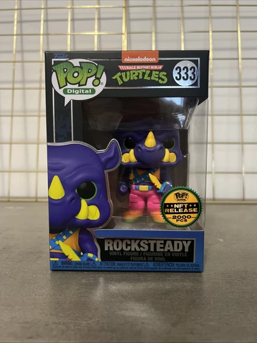 Funko Pop! Digital Teenage Mutant Ninja Turtles TMNT - ROCKSTEADY #333