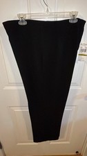 Women Pants Slacks Alfred Dunner Pull On Classics Size 14 Proportioned Black