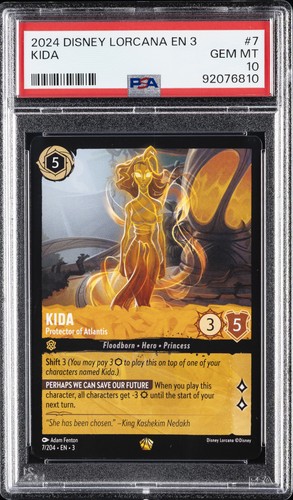 Kida - Protector of Atlantis graded PSA 10 for sale on eBay