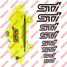 STi WRX Brake Caliper Decals Hi Temp Stickers - 8 Decals FAST SHIPPING!