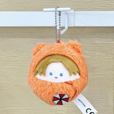 10cm Resident Evil Leon S. Kennedy Plush Toy Soft Stuffed Keychain Gift