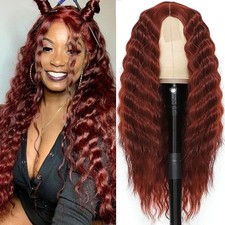 Fashionable wig hot sell Cos wigs Women  wavy  curly synthetic wig