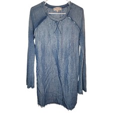 Philosophy Chambray Denim Blue Women's Dress Size Small