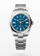 2025 Rolex Oyster Perpetual 41mm Stainless Steel Blue, 134300 Unworn Complete 2