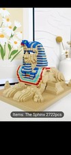 The Sphinx 2722pcs Interlocking Blocks Plastic Architecture Pyramid 24x12cm