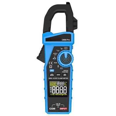 CM88pro 1000A Stromzange für Elektriker mit Widerstandskapazität