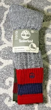Timberland The Original Yellow Boot Sock Cushioned 9-12 red green blue