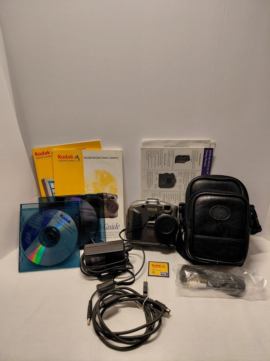 Kodak DC 260 Digital Zoom with accessories | eBay