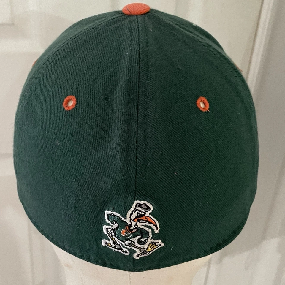Miami Hurricanes Top Of The World One Fit Ball Cap Hat - Image 2 of 4