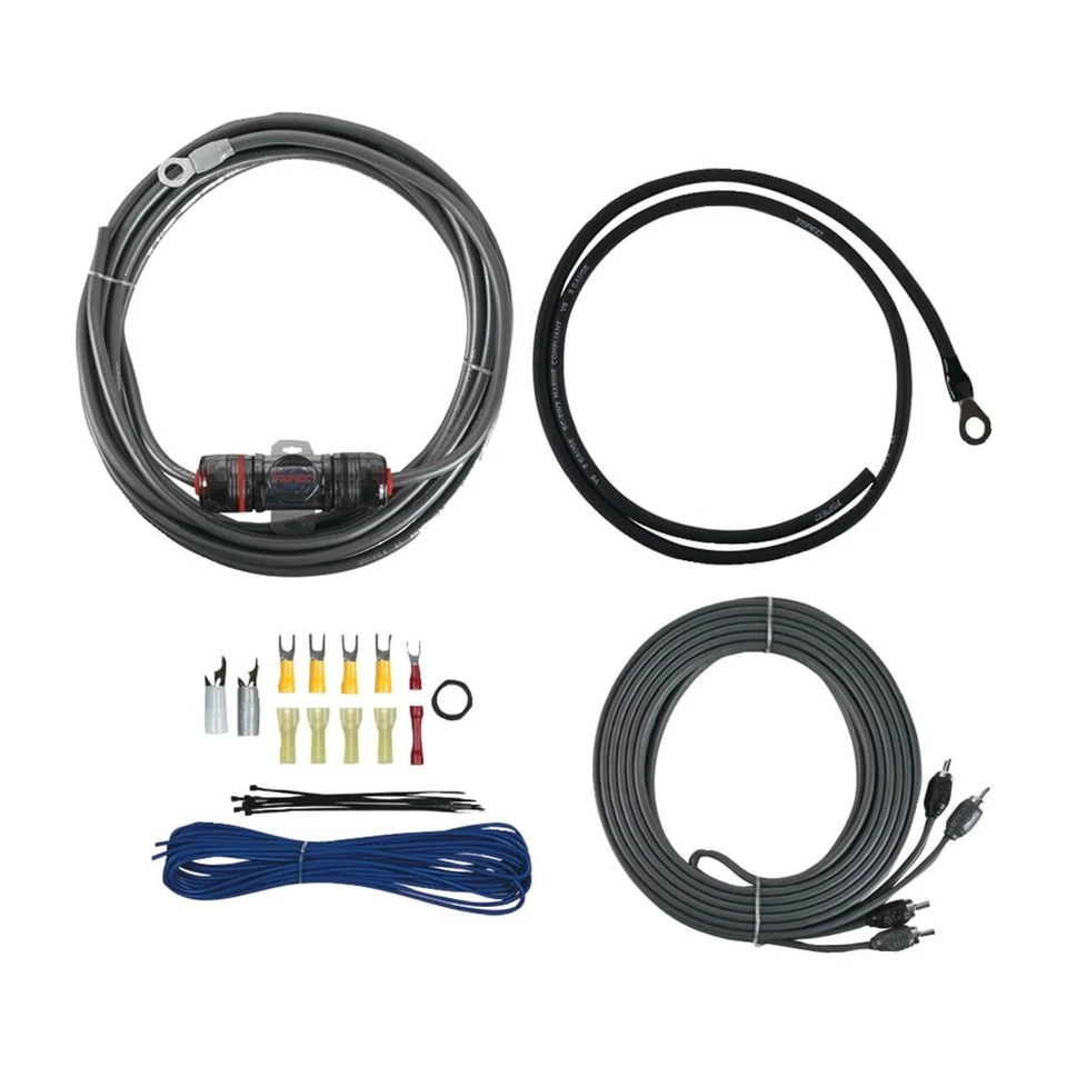 2x Kicker 6.75" 300W Max Dual Voice Coil Subwoofer, 1200W Max Class D Amplifier - Image 4 of 4