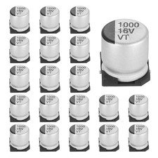 1000uF 16V Aluminum Electrolytic Capacitors 10x10.5mm 20pcs